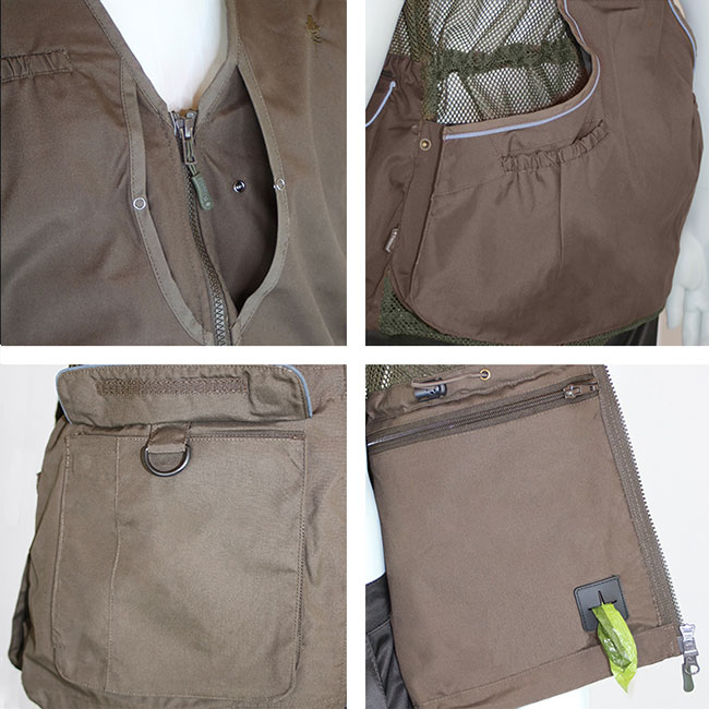 Pinewood Dog Sports 2.0 Weste Herren Braun L