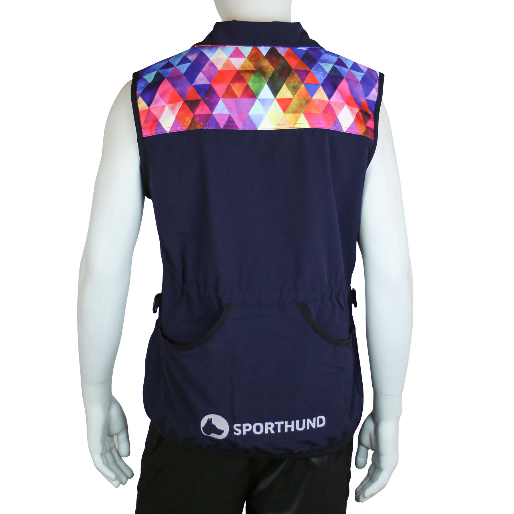 Sporthund Weste Damen Farbenspiel S