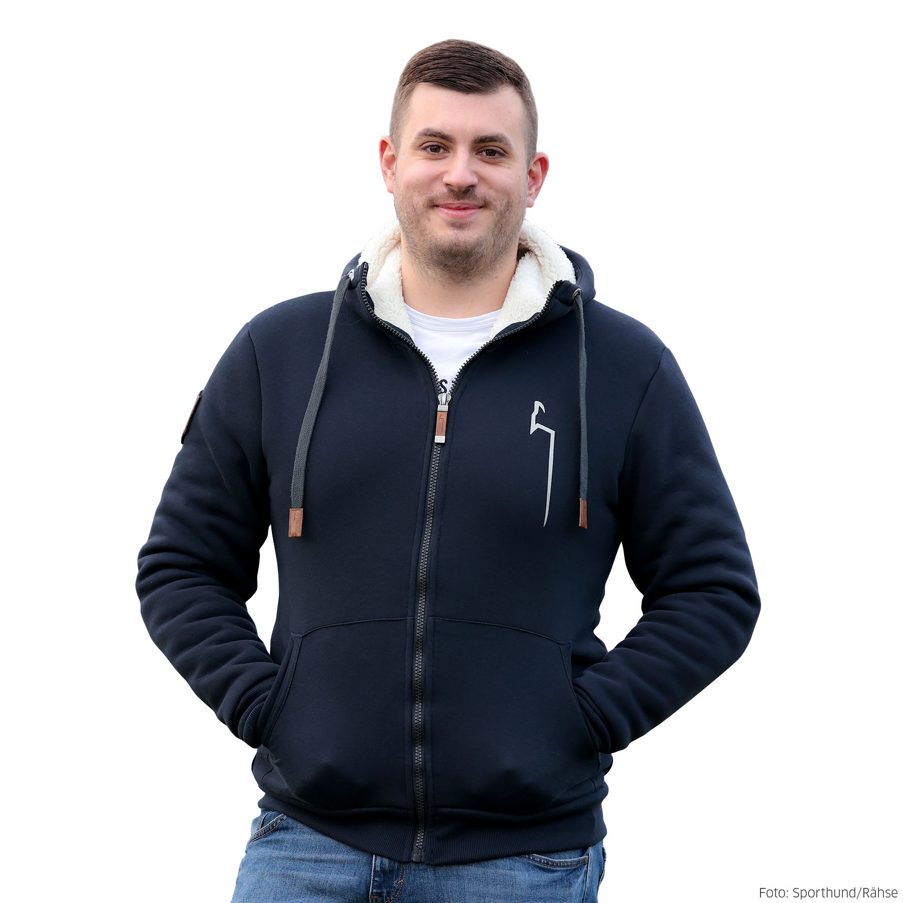 DOGGER Winterhoodie Dunkelblau