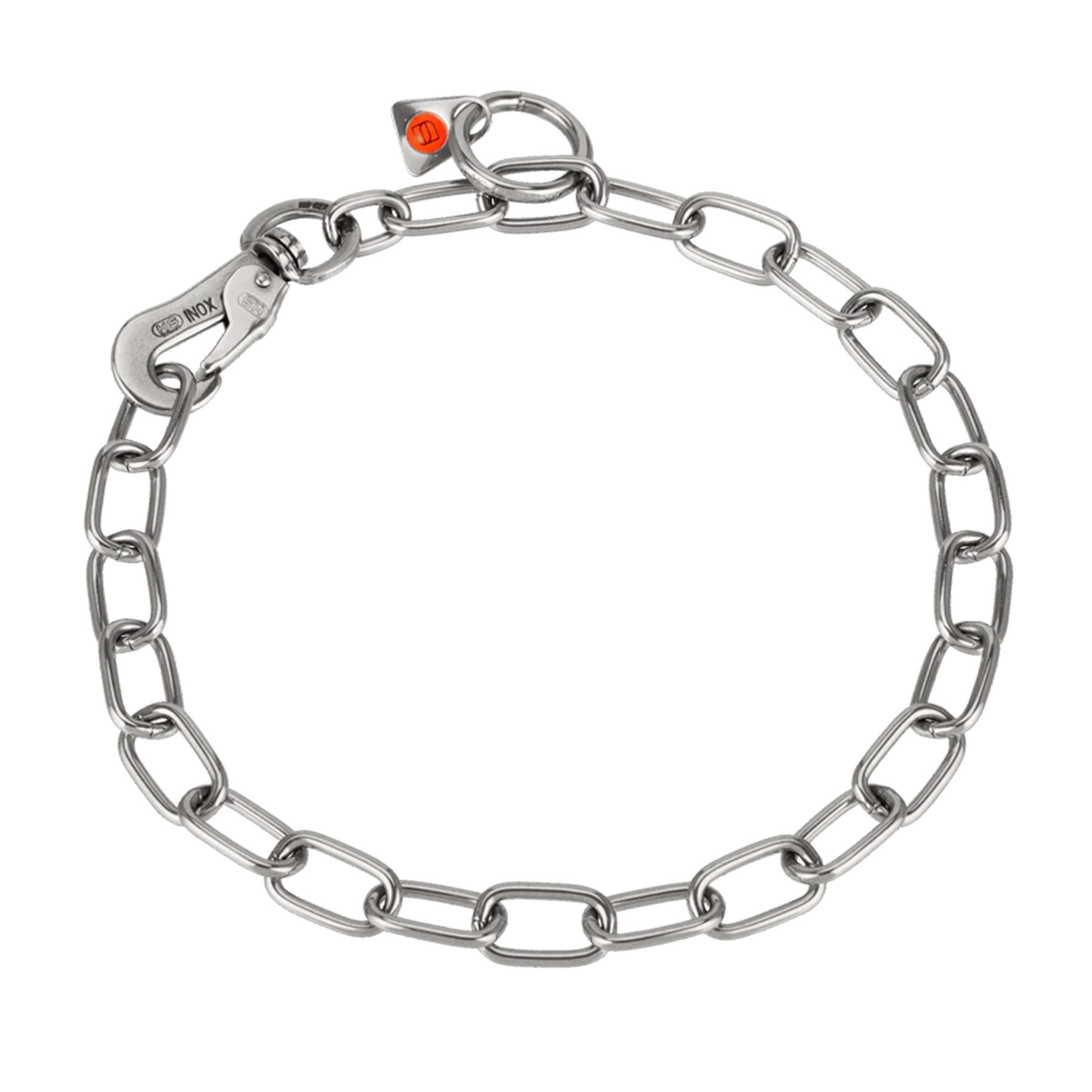 Sprenger Halskette Edelstahl Karabiner