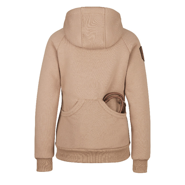 DOGGER Winterhoodie Damen Camel