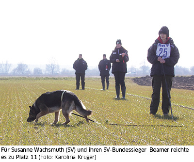 Susanne Wachsmuth und Beamer