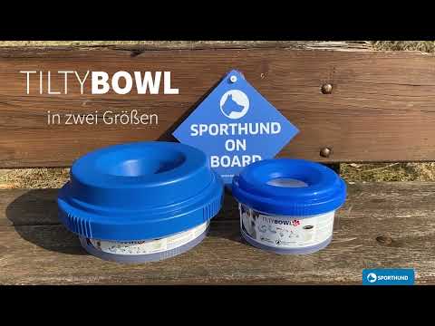 TILTY Bowl Trinknapf M Sporthund Edition